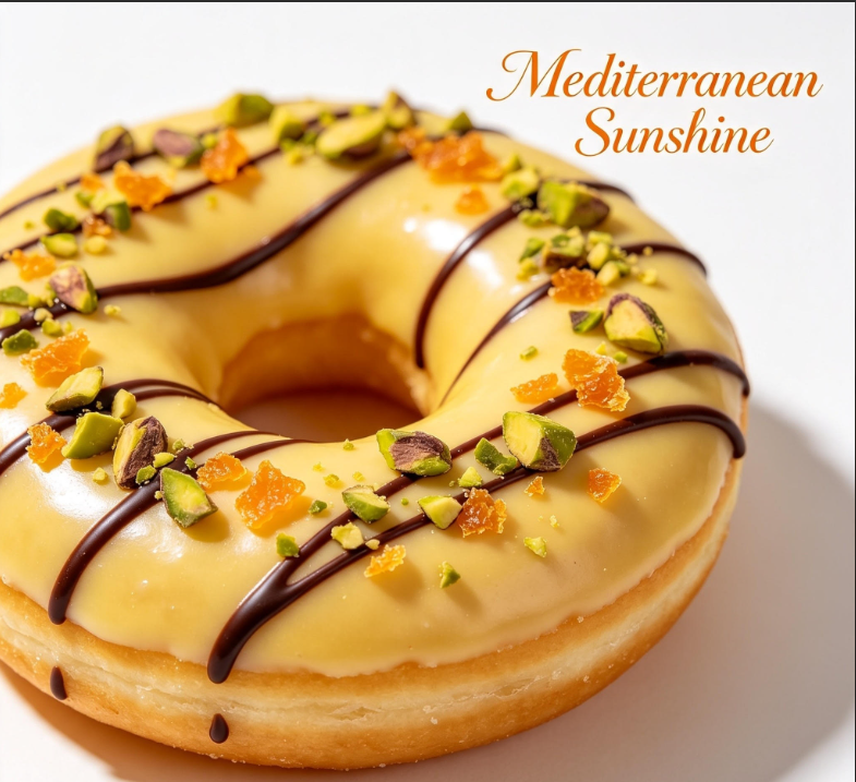 Mediterranean Sunshine Donut